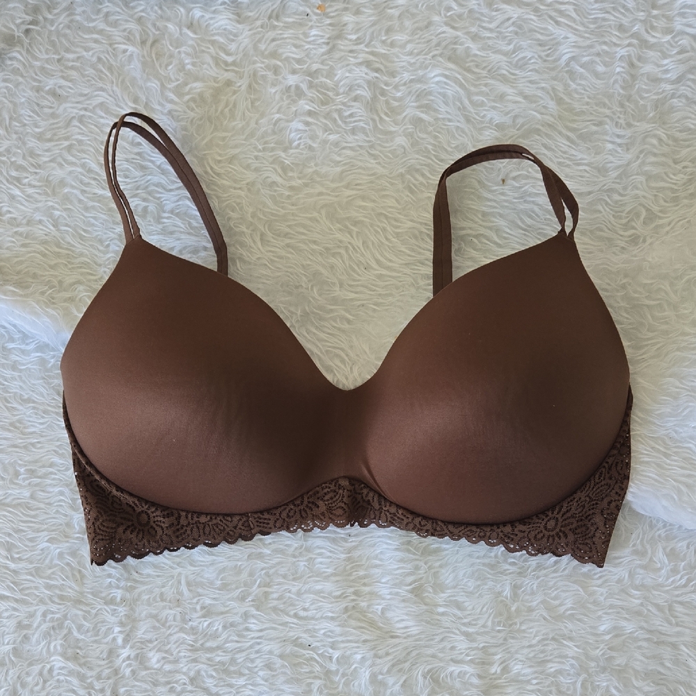 No Boundaries Brown Everyday T-Shirt Bra